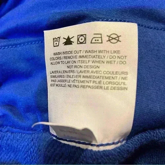 Nike Women's Plus Size Logo Side Stripe Joggers Sweatpants 1X Blue Pockets NWT - Picture 12 of 12